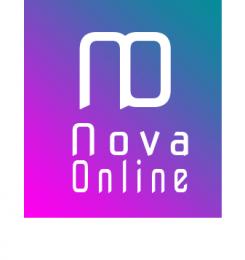 Logo # 983611 voor Logo for Nova Online   Slogan  We create new business wedstrijd