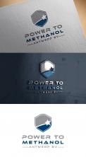 Logo design # 1089757 for Company logo for consortium of 7 players who will be building a  Power to methanol  demonstration plant for their legal entity  Power to Methanol Antwerp BV  contest