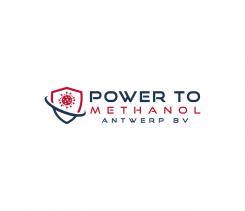 Logo design # 1089642 for Company logo for consortium of 7 players who will be building a  Power to methanol  demonstration plant for their legal entity  Power to Methanol Antwerp BV  contest