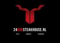 Logo # 444417 voor Logo voor bezorgdienst www.24uursteakhouse.nl wedstrijd