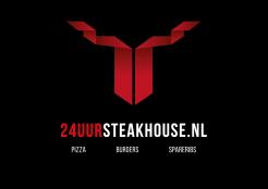 Logo # 444226 voor Logo voor bezorgdienst www.24uursteakhouse.nl wedstrijd