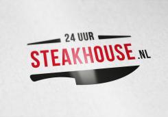 Logo # 443533 voor Logo voor bezorgdienst www.24uursteakhouse.nl wedstrijd