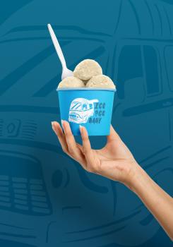 Logo design # 1091042 for Logo for an oldtimer ice cream van foodtruck contest
