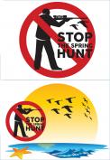 Logo design # 831362 for Traffic sign and banner against Spring Hunting contest