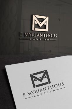 Logo design # 828460 for E Myrianthous Law Firm  contest