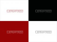 Logo design # 828468 for E Myrianthous Law Firm  contest