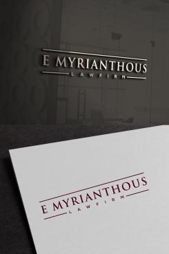 Logo design # 829295 for E Myrianthous Law Firm  contest