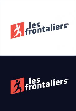 Logo design # 892714 for We want to make the graphic redesign of our logo, lesfrontaliers.lu contest