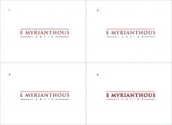 Logo design # 830223 for E Myrianthous Law Firm  contest