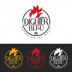 Logo design # 1227085 for Design a cool and contemporary logo for a caterer specialized in BBQ 