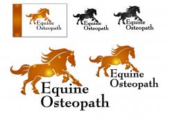 Logo design # 541413 for Design a modern logo for an equine osteopath  contest