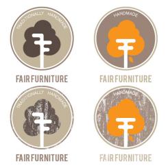 Logo # 137984 voor Fair Furniture, ambachtelijke houten meubels direct van de meubelmaker.  wedstrijd