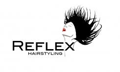 Logo design # 247457 for Sleek, trendy and fresh logo for Reflex Hairstyling contest