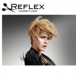 Logo design # 249475 for Sleek, trendy and fresh logo for Reflex Hairstyling contest