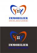 Logo design # 1170206 for Logo for  Immobilier Solidaire    The real estate agency that supports those who need it contest