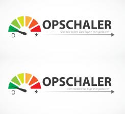 Logo # 609951 voor Logo voor project OPSCHALER over datagebruik uit slimme meters wedstrijd