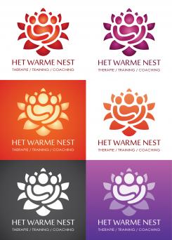 Logo # 604352 voor Maak een uitnodigend en warm ontwerp voor therapie praktijk ´Het warme nest´ wedstrijd