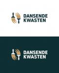 Logo # 1212649 voor Logo voor schilders  en onderhoudsbedrijf ’Dansende kwasten’  wedstrijd