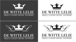 Logo # 517650 voor Nieuw logo en huisstijl Hotel De Witte Lelie Antwerpen wedstrijd