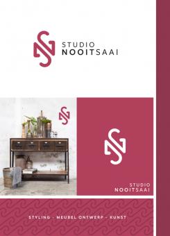 Logo # 1074653 voor Studio Nooitsaai   logo voor een creatieve studio   Fris  eigenzinnig  modern wedstrijd