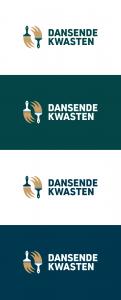 Logo # 1213302 voor Logo voor schilders  en onderhoudsbedrijf ’Dansende kwasten’  wedstrijd