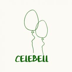 Logo # 1019093 voor Logo voor Celebell  Celebrate Well  Jong en hip bedrijf voor babyshowers en kinderfeesten met een ecologisch randje wedstrijd