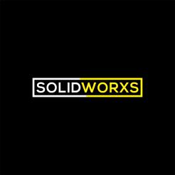 Logo design # 1249966 for Logo for SolidWorxs  brand of masts for excavators and bulldozers  contest