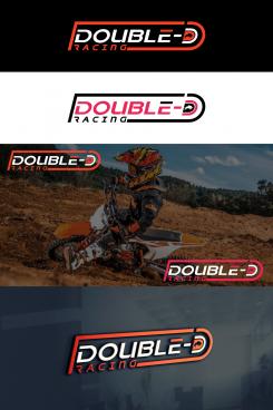 Logo # 1248363 voor Stoer maar branding bewust Logo met de naam  Double D Racing wedstrijd