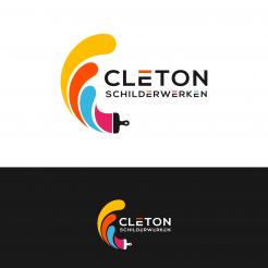 Logo # 1242551 voor Ontwerp een kleurrijke logo voor Cleton Schilderwerken! wedstrijd