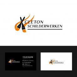 Logo # 1241164 voor Ontwerp een kleurrijke logo voor Cleton Schilderwerken! wedstrijd