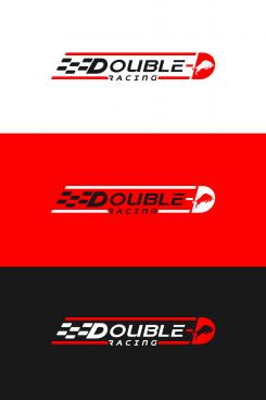 Logo # 1249495 voor Stoer maar branding bewust Logo met de naam  Double D Racing wedstrijd