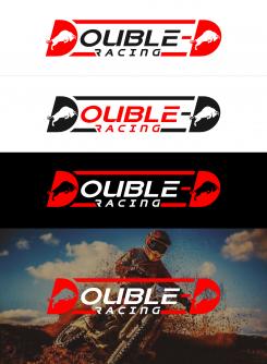 Logo # 1248807 voor Stoer maar branding bewust Logo met de naam  Double D Racing wedstrijd