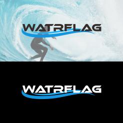 Logo # 1206587 voor logo voor watersportartikelen merk  Watrflag wedstrijd