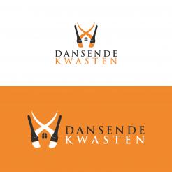 Logo # 1213031 voor Logo voor schilders  en onderhoudsbedrijf ’Dansende kwasten’  wedstrijd