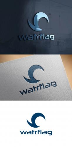 Logo design # 1207801 for logo for water sports equipment brand  Watrflag contest