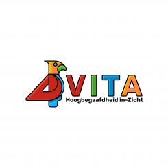Logo # 1212844 voor 4Vita begeleidt hoogbegaafde kinderen  hun ouders en scholen wedstrijd