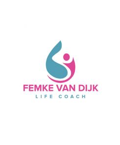 Logo design # 974323 for Logo   corporate identity for life coach Femke van Dijk contest