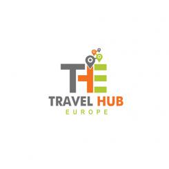 Logo design # 597757 for A clear and up-beat logo+stationary ID for Travel Hub Europe contest