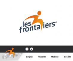 Logo design # 893099 for We want to make the graphic redesign of our logo, lesfrontaliers.lu contest