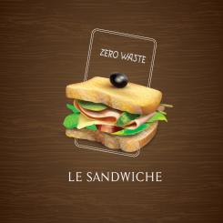 Logo design # 982832 for Logo Sandwicherie bio   local products   zero waste contest