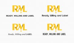 Logo design # 592333 for Design an awesome logo for our print company 'Ready, Willing and Label' contest