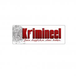 Logo # 500 voor Weblog 'Krimineel' jouw dagelijkse sleur breker - LOGO contest wedstrijd