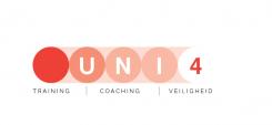 Logo # 807619 voor UNI4 staat voor training, coaching en veiligheid! wedstrijd