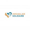 Logo design # 1167406 for Logo for  Immobilier Solidaire    The real estate agency that supports those who need it contest