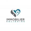Logo design # 1167407 for Logo for  Immobilier Solidaire    The real estate agency that supports those who need it contest