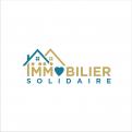 Logo design # 1168026 for Logo for  Immobilier Solidaire    The real estate agency that supports those who need it contest