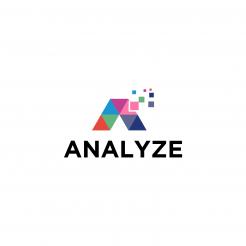Logo # 1185885 voor Ontwerp een strak en modern logo voor Analyze  een leverancier van data oplossingen wedstrijd