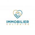 Logo design # 1168029 for Logo for  Immobilier Solidaire    The real estate agency that supports those who need it contest