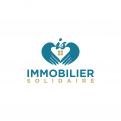 Logo design # 1167432 for Logo for  Immobilier Solidaire    The real estate agency that supports those who need it contest