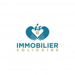 Logo design # 1167432 for Logo for  Immobilier Solidaire    The real estate agency that supports those who need it contest
